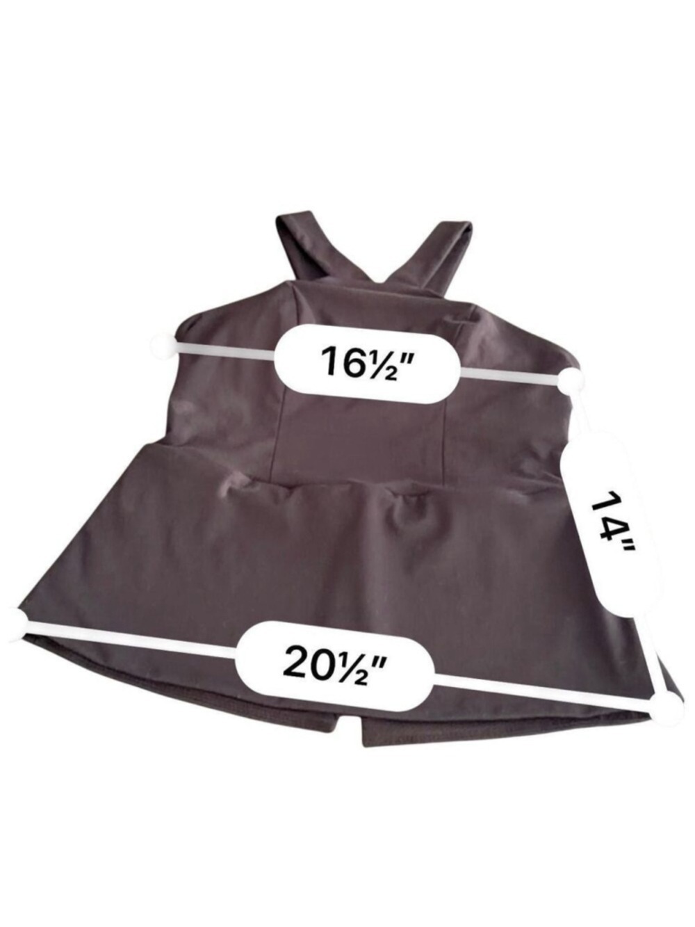 Fabletics Irene Peplum Tank size L - Picture 6 of 8
